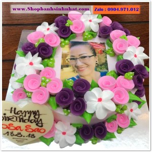 Bánh Sinh Nhật In Hình Ảnh - H325